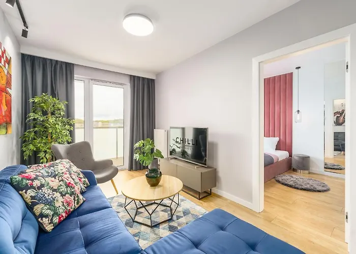 Apartament Chilliapartamenty - Kasprowicza - Aksamit Kołobrzeg